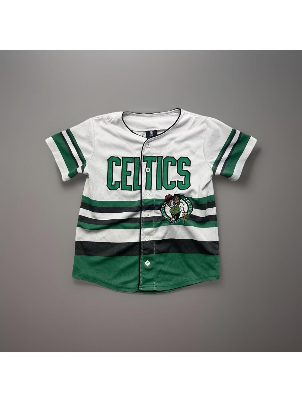NBA TEAM BOSTON CELTICS YOUTH S (8) BASEBALL #46 JERSEY (B70)